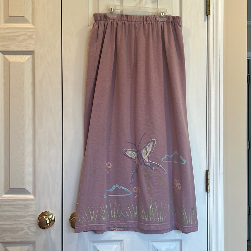 Blue Fish Butterfly Skirt